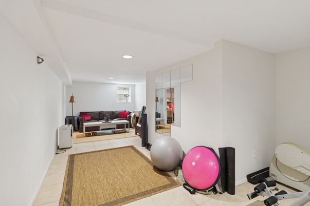 Fitness Equipment, Interior, Recessed Lighting