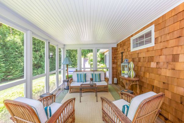 Interior, Living room, Sun Room, Wooden Walls