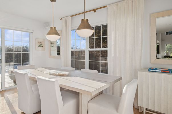 Dining room, Interior, Pendant Lights