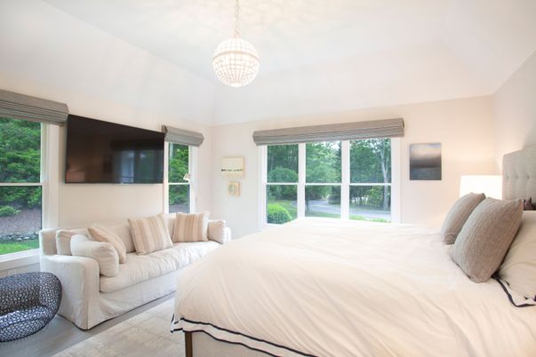 Bedroom, Interior, Pendant Lights