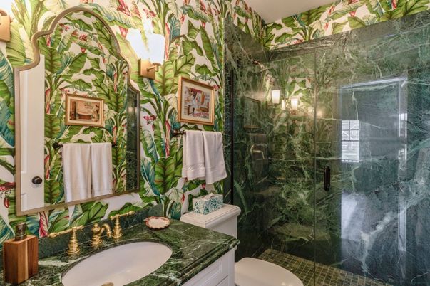 Bathroom, Glass Shower, Interior