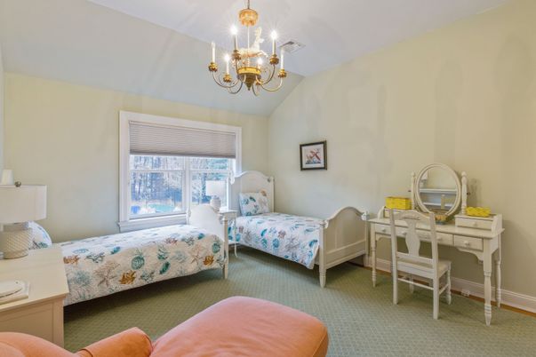 Bedroom, Chandelier, Home Office, Interior