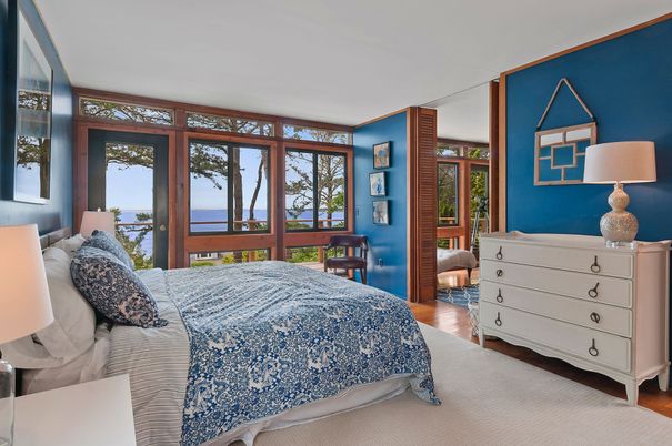 Bedroom, Interior, Water, Wood Texture Flooring