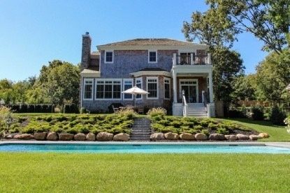 Backyard, Exterior, Facade, Pool, Georgian
