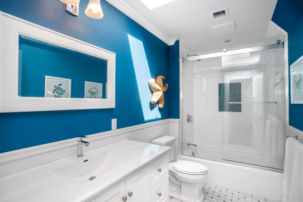 Bathroom, Glass Shower, Interior