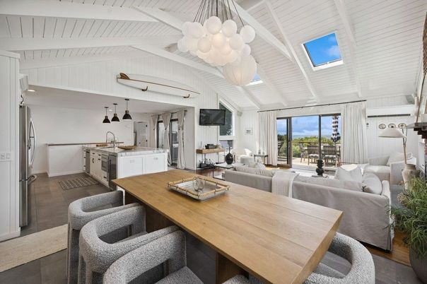 Dining room, Interior, Kitchen, Living room, Pendant Lights
