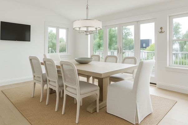 Chandelier, Dining room, Interior