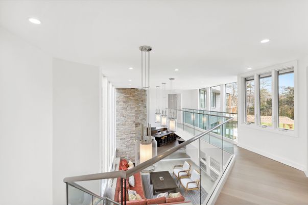 Interior, Pendant Lights, Recessed Lighting, Wine Storage, Wood Texture Flooring