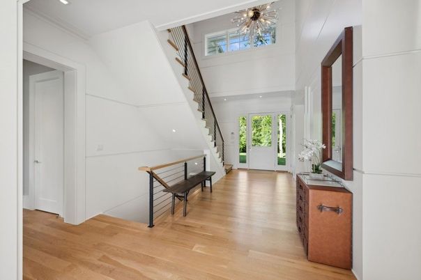 Interior, Recessed Lighting, Wood Texture Flooring