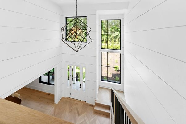 Interior, Pendant Lights, Wood Texture Flooring