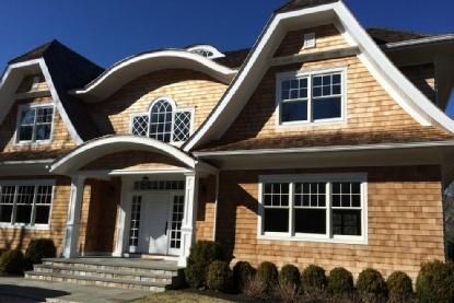 Exterior, Facade, Brick Facade, American Craftsman