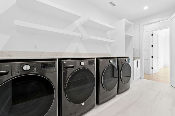 Interior, Recessed Lighting, Washer