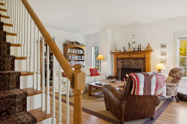 Fireplace, Interior, Living room, Wood Texture Flooring