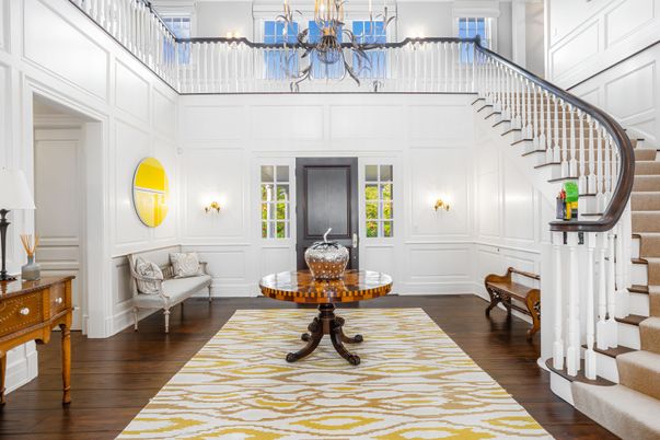 Chandelier, Interior, Wood Texture Flooring