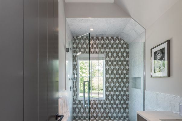 Bathroom, Glass Shower, Interior