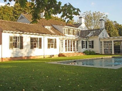 Backyard, Exterior, Facade, Pool, Cape Cod