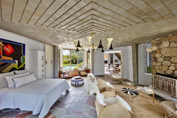 Bedroom, Interior, Stone Walls