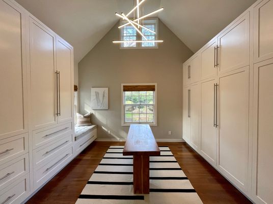 Interior, Pendant Lights, Wood Texture Flooring