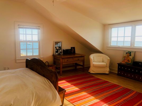 Bedroom, Interior, Water, Wood Texture Flooring