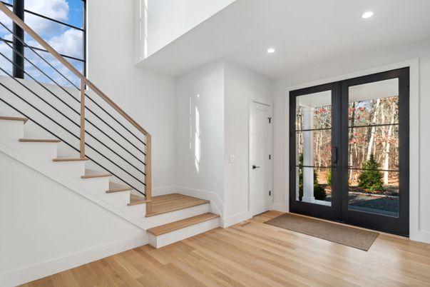 Interior, Recessed Lighting, Wood Texture Flooring