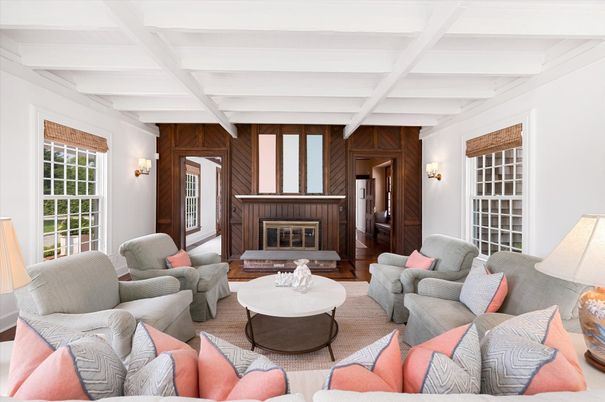 Interior, Living room, Wood Texture Flooring, Wooden Walls