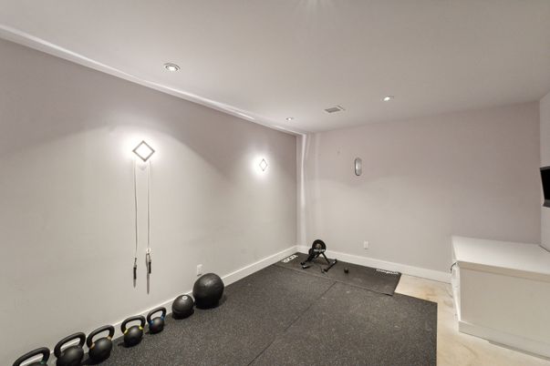 Fitness Equipment, Interior, Recessed Lighting