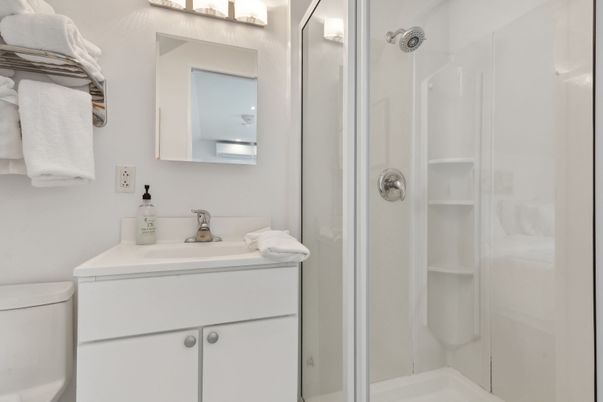 Bathroom, Glass Shower, Interior