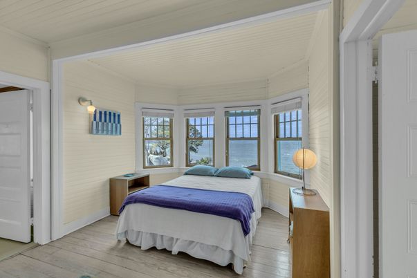 Bedroom, Interior, Water, Wood Texture Flooring