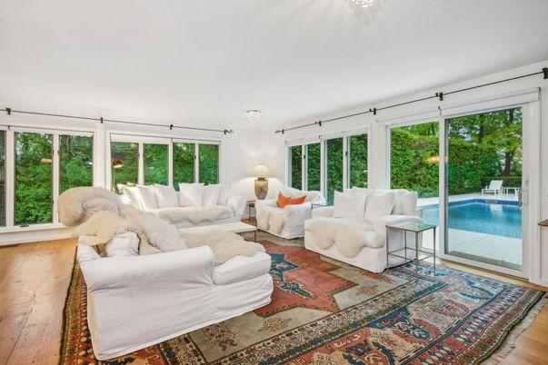 Interior, Living room, Sun Room, Wood Texture Flooring
