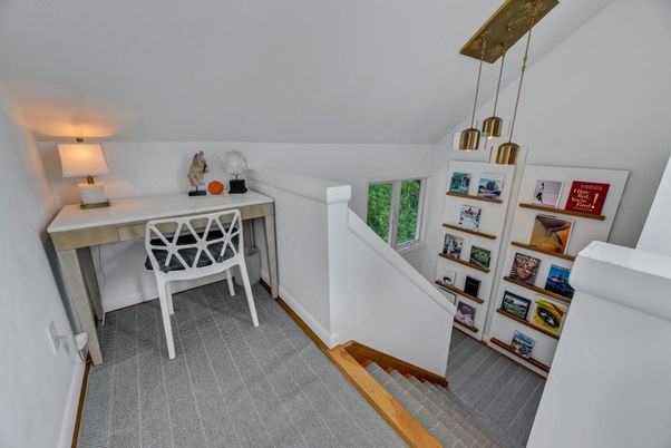 Home Office, Interior, Pendant Lights