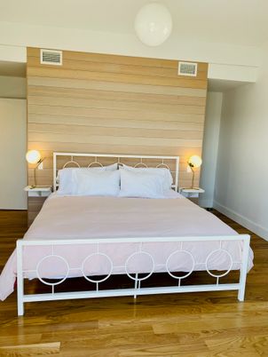 Bedroom, Interior, Wood Texture Flooring, Wooden Walls