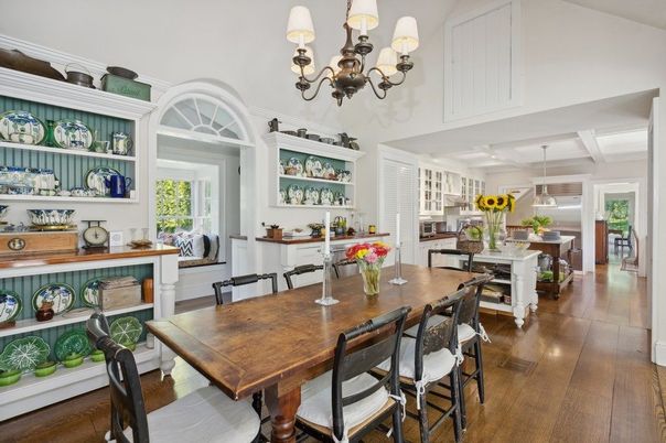 Chandelier, Dining room, Interior, Kitchen, Pendant Lights, Wood Texture Flooring