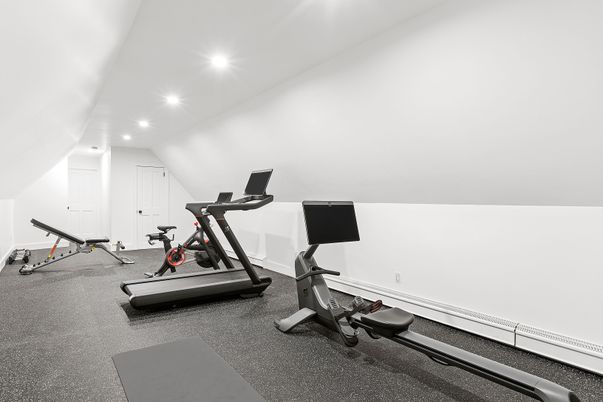 Fitness Equipment, Interior, Recessed Lighting