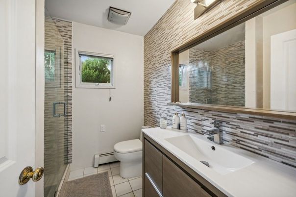 Bathroom, Glass Shower, Interior