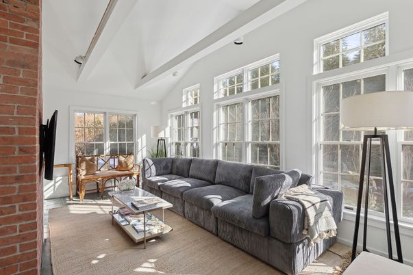 Interior, Living room, Stone Walls