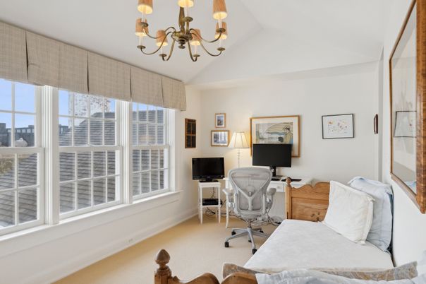 Chandelier, Home Office, Interior