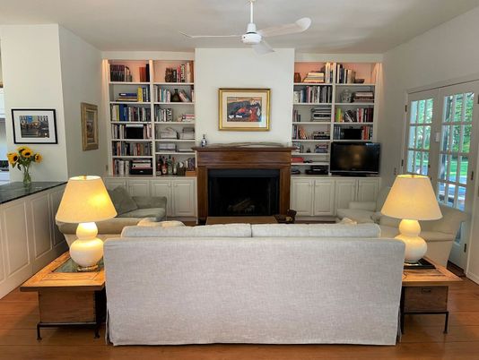 Fireplace, Interior, Living room, Wood Texture Flooring