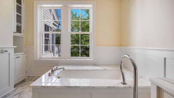 Bathroom, Interior, Marble
