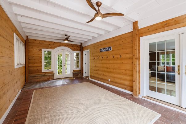 Empty room, Interior, Wood Texture Flooring, Wooden Walls