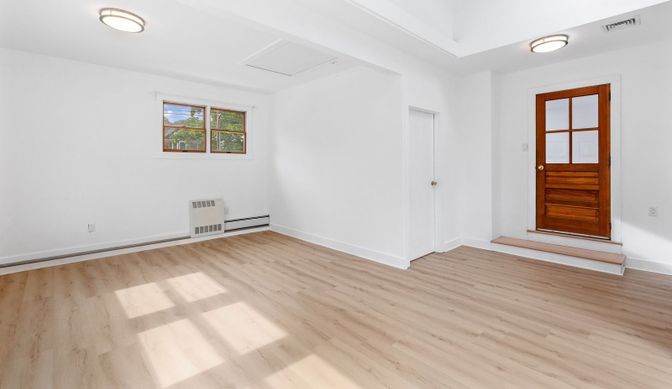 Empty room, Interior, Wood Texture Flooring