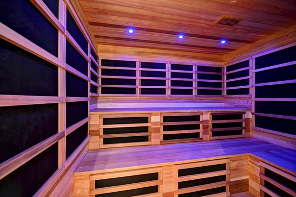 Interior, Recessed Lighting, Sauna Room