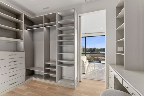 Interior, Recessed Lighting, Walk-in Closets, Wood Texture Flooring
