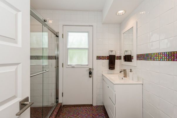 Bathroom, Glass Shower, Interior