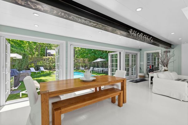 Dining room, Interior, Recessed Lighting