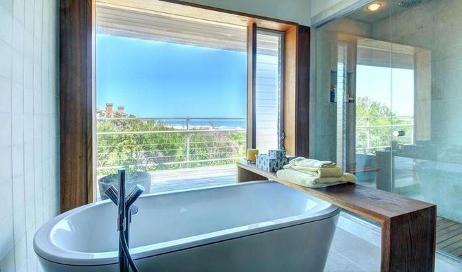 Bathroom, Glass Shower, Interior, Water