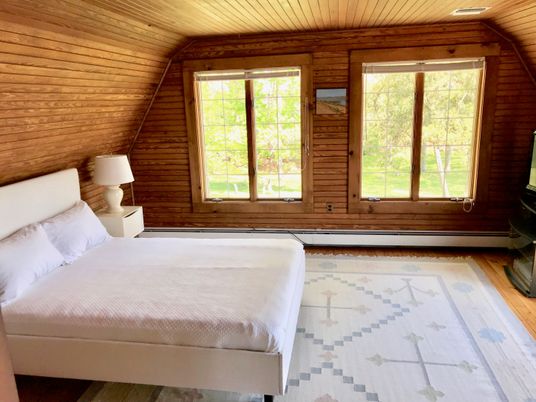 Bedroom, Interior, Wooden Ceilings, Wood Texture Flooring, Wooden Walls