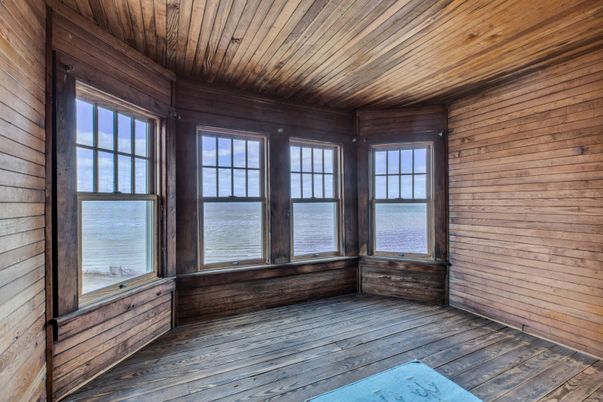 Empty room, Interior, Wooden Ceilings, Wood Texture Flooring, Wooden Walls