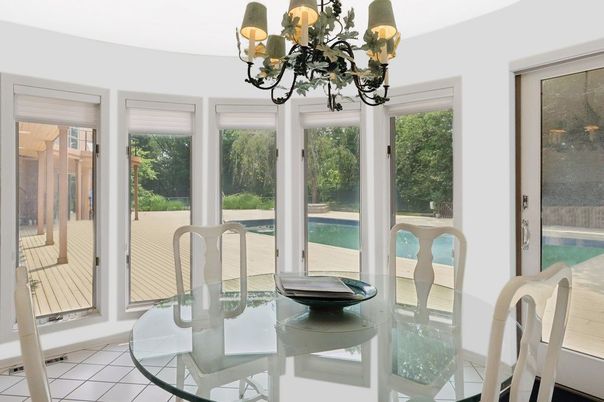 Chandelier, Dining room, Interior, Water