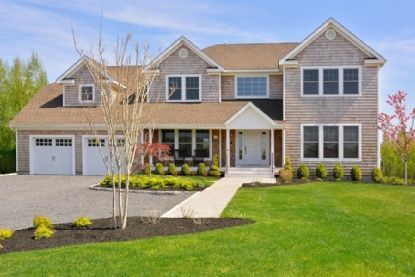 Attached, Backyard, Exterior, Facade, Farmhouse
