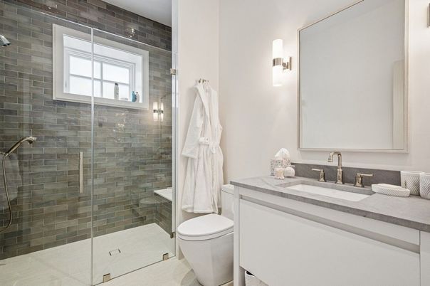 Bathroom, Glass Shower, Interior